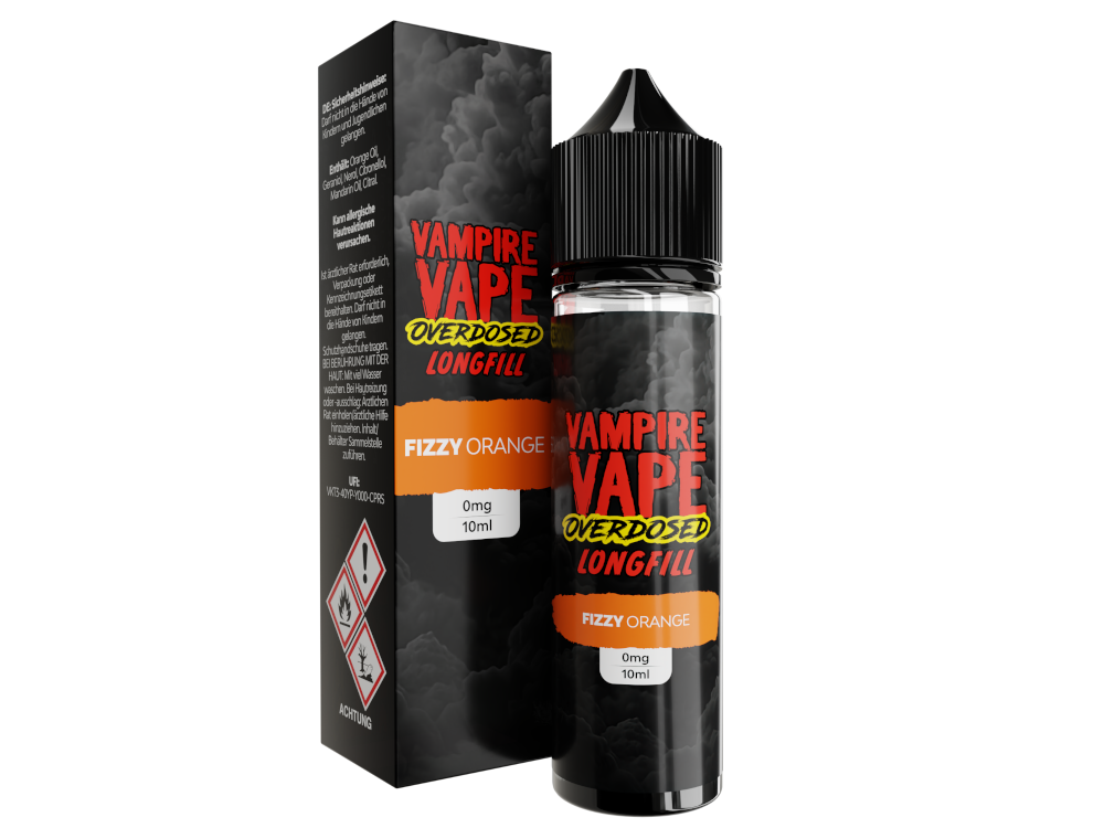 Vampire Vape - Overdosed - Aroma 10 ml - Fizzy Orange