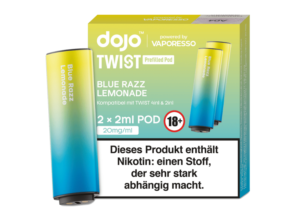 Vaporesso - Dojo - Twist Pod 20 mg/ml (2 Stück pro Packung)