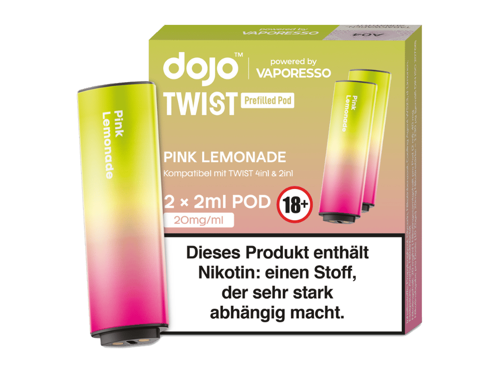 Vaporesso - Dojo - Twist Pod 20 mg/ml (2 Stück pro Packung)