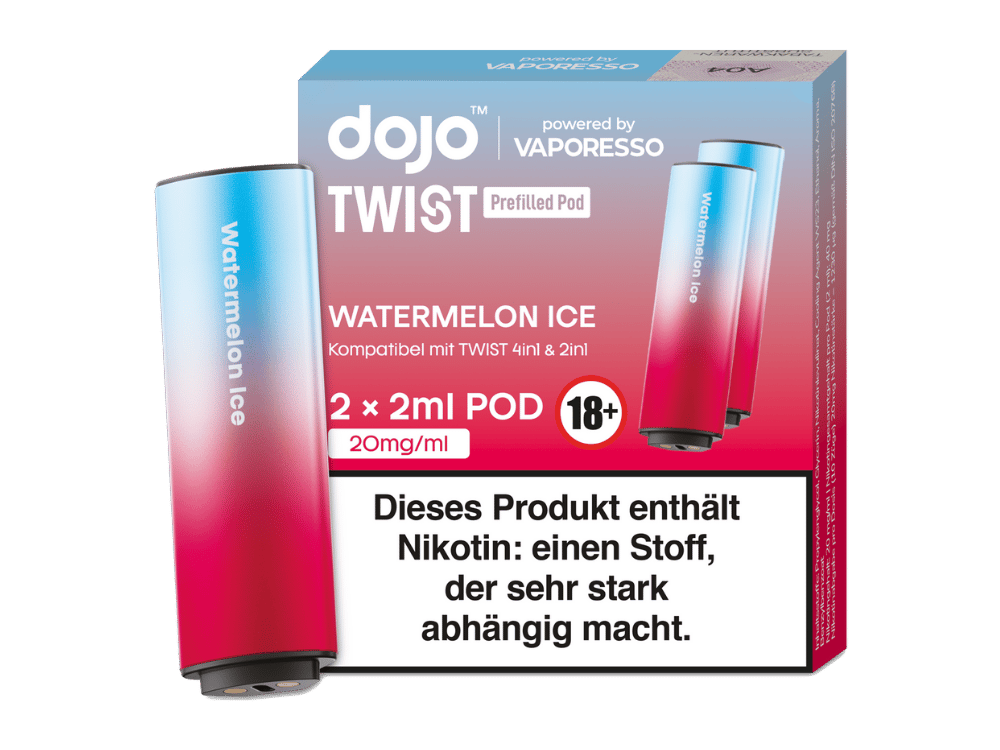 Vaporesso - Dojo - Twist Pod 20 mg/ml (2 Stück pro Packung)