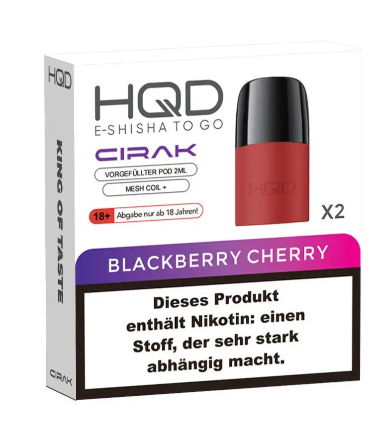 HQD Cirak Pod - Blackberry Cherry