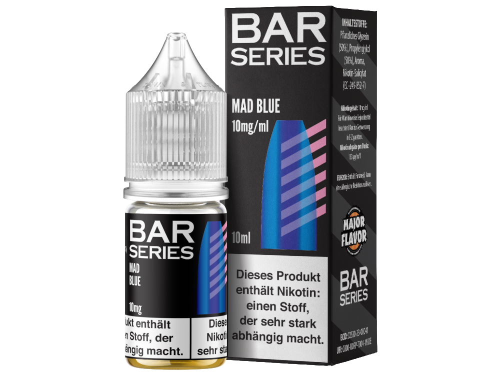 Bar Series - Nikotinsalz Liquid - Mad Blue