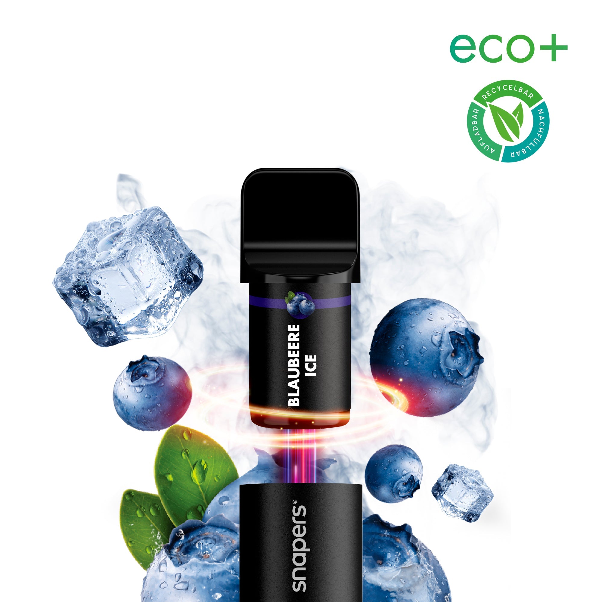 Snapers eco+ 800 - Blaubeere Ice