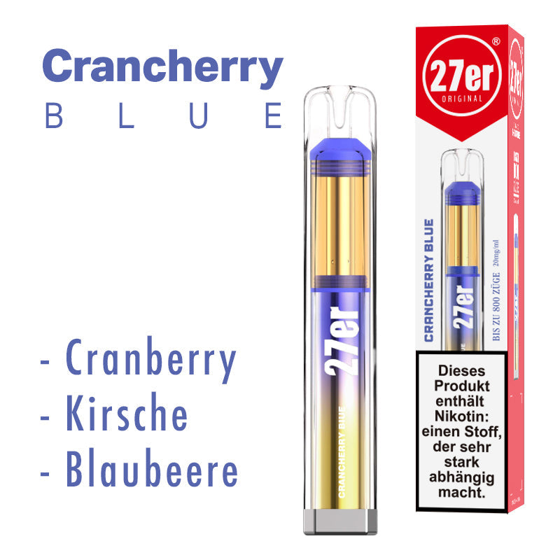 Venookah 27er Vape - Crancherry Blue