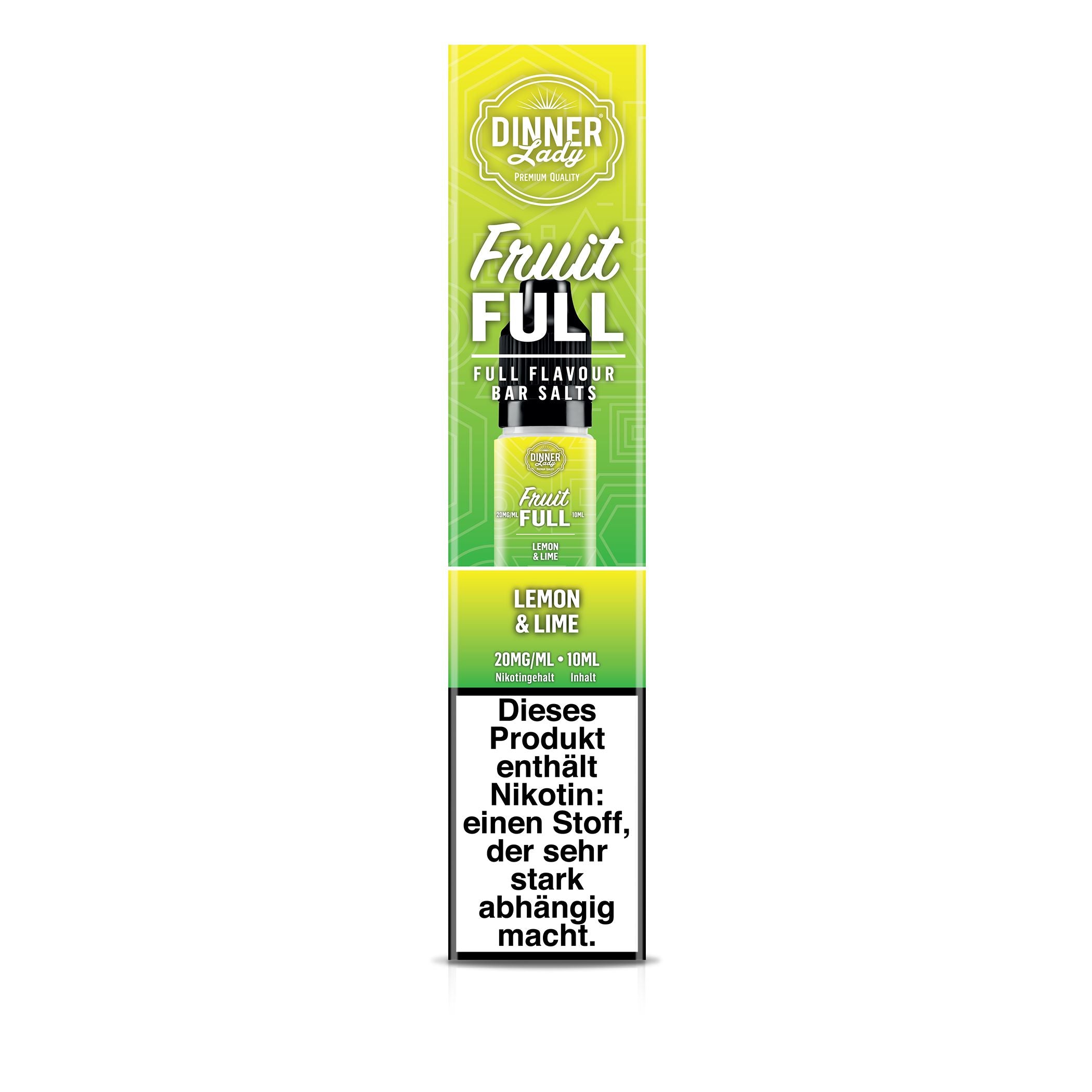 Dinner Lady - Fruit Full - Lemon and Lime / 20mg/ml