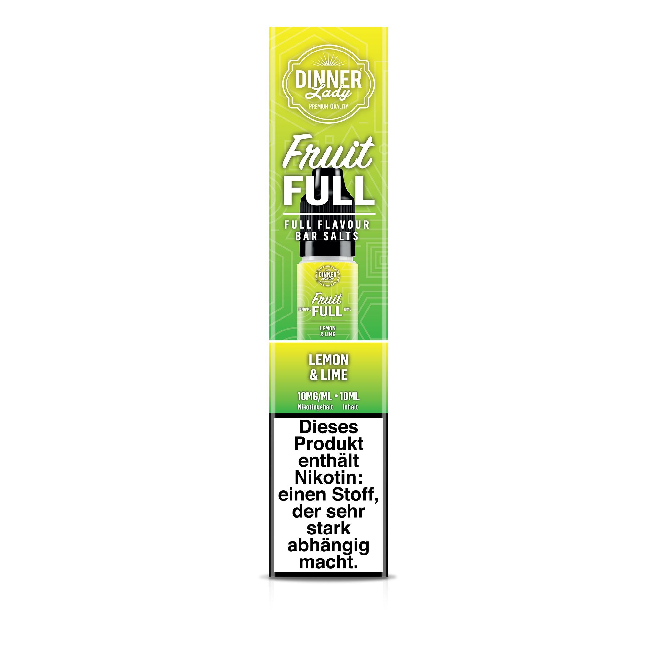 Dinner Lady - Fruit Full - Lemon and Lime / 10mg/ml