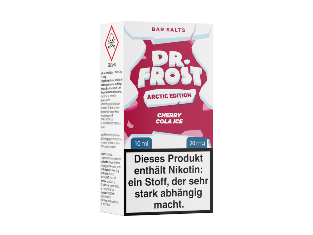 Dr. Frost - Arctic Edition - Nikotinsalz Liquid - Cherry Cola Ice