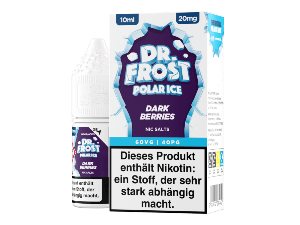 Dr. Frost - Ice Cold - Nikotinsalz Liquid - Dark Berries