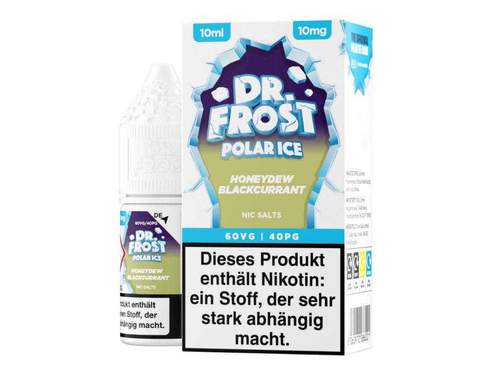 Dr. Frost - Ice Cold - Nikotinsalz Liquid - Honeydew Blackcurrant