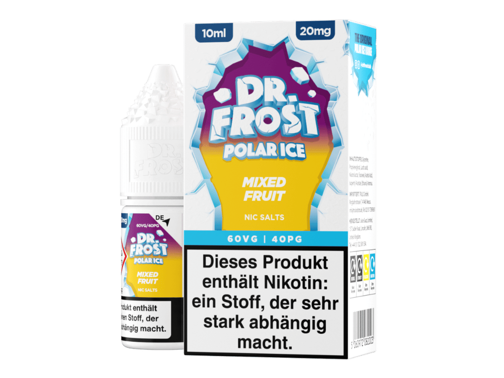 Dr. Frost - Ice Cold - Nikotinsalz Liquid - Mixed Fruit