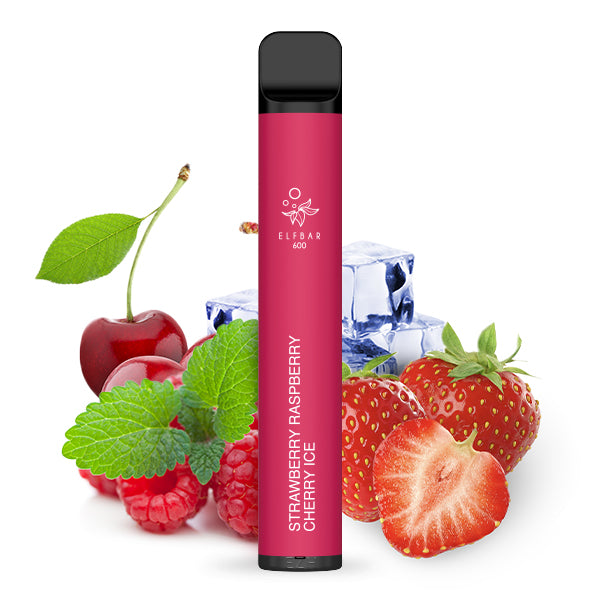 Elfbar CP600 - Strawberry Raspberry Cherry Ice