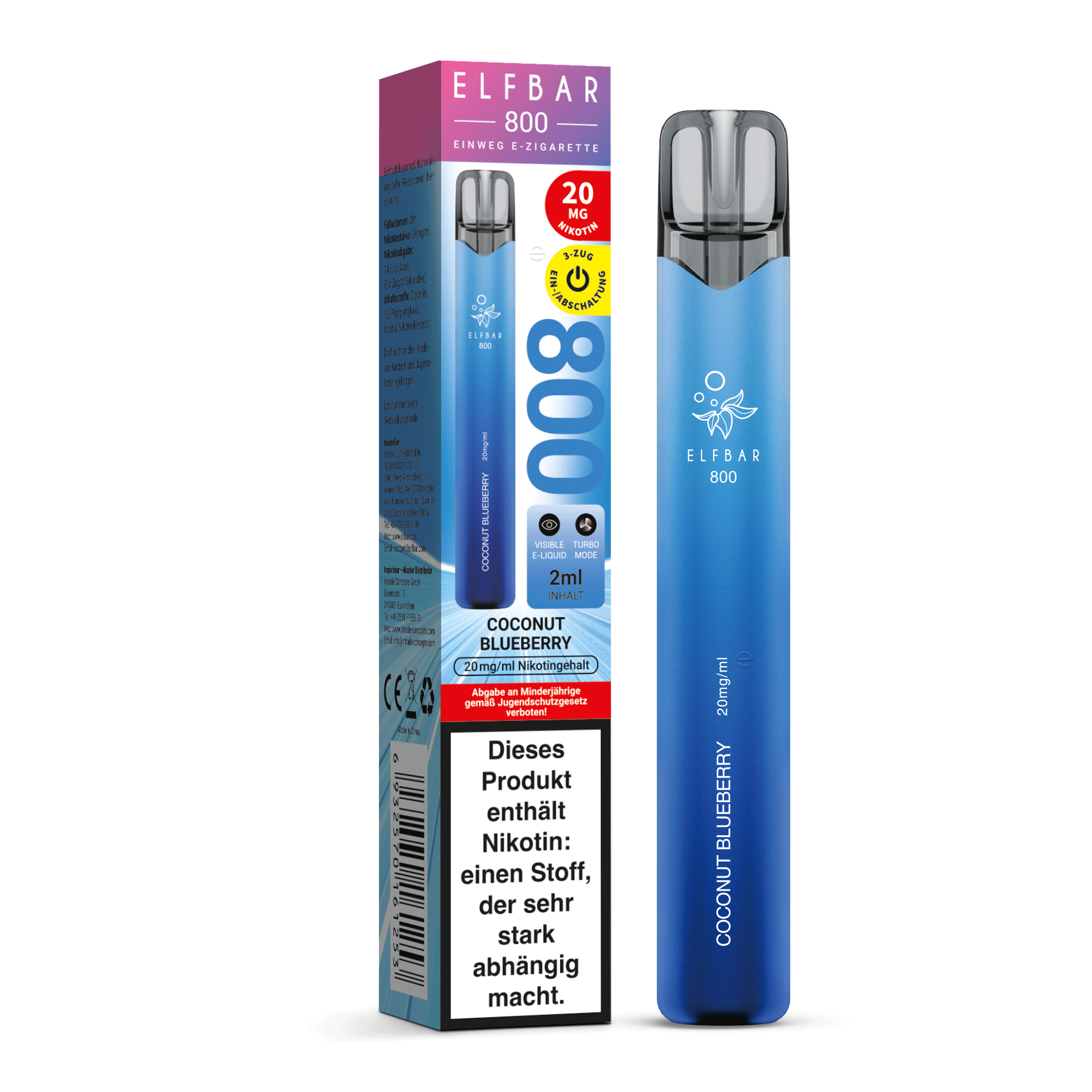 Elfbar 800 - Coconut Blueberry