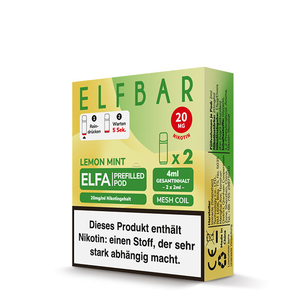 ELFA Pod - Lemon Mint - 2er Pack