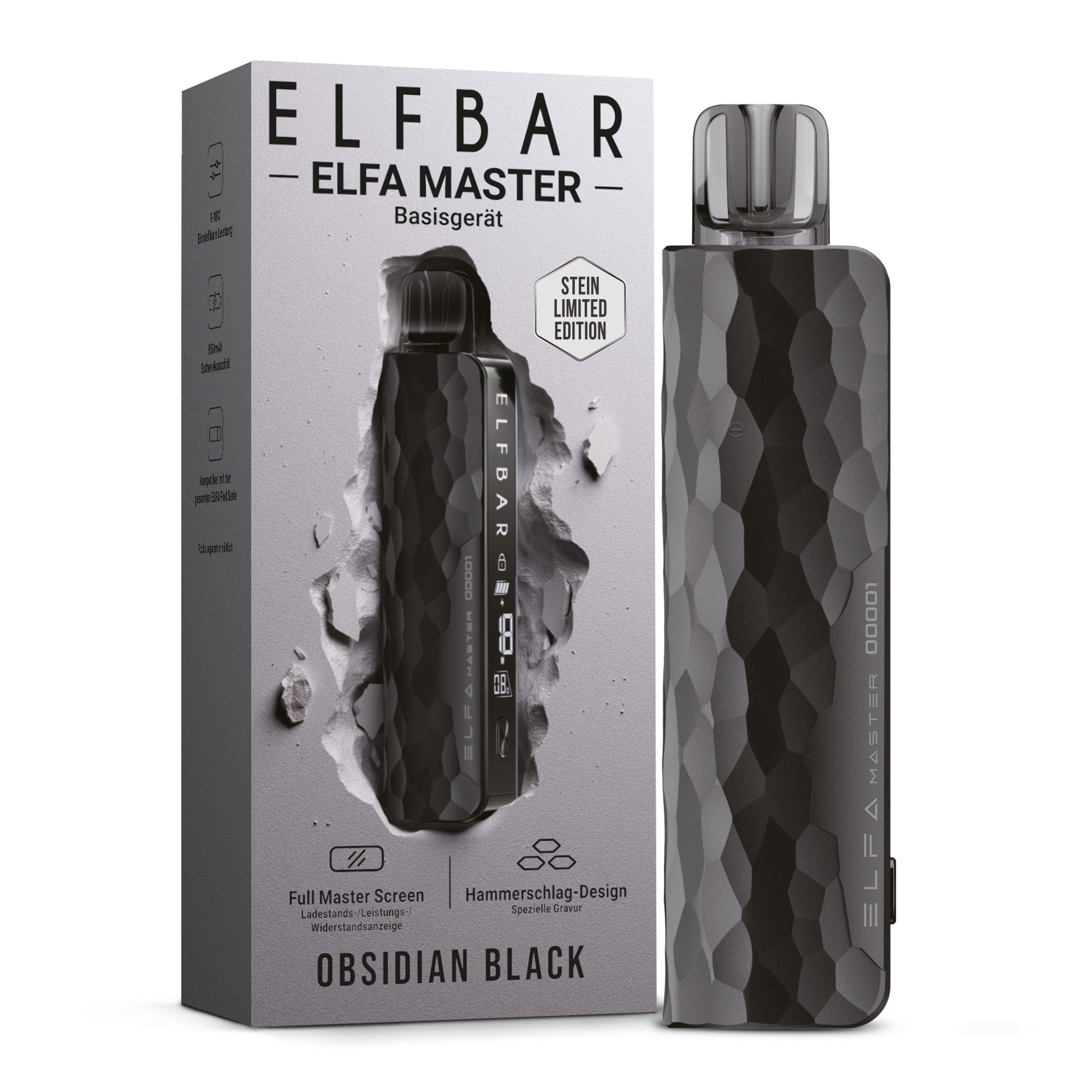 ELFA Master Limitiert Basisgerät - Obsidian Black