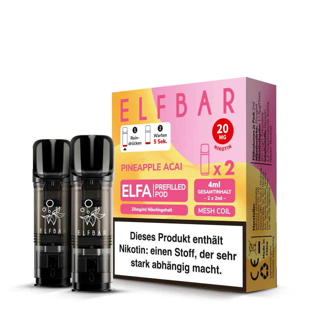 ELFA Pod - Pineapple Acai - 2er Pack *NEU COMING SOON*