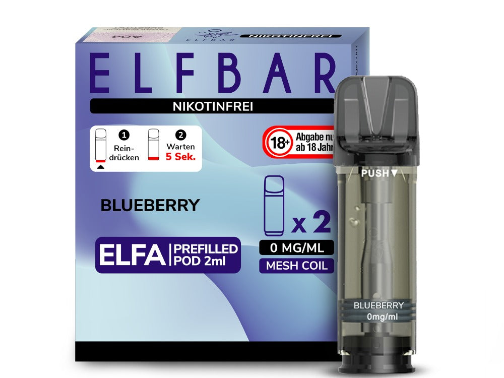 Elfbar Elfa Pod 20mg/ml - 0mg/ml (2 Stück)