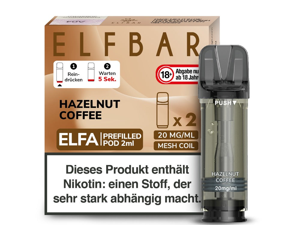 Elfbar Elfa Pod 20mg/ml - 0mg/ml (2 Stück)