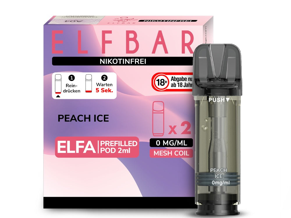 Elfbar Elfa Pod 20mg/ml - 0mg/ml (2 Stück)