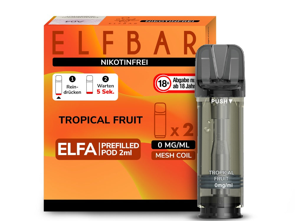 Elfbar Elfa Pod 20mg/ml - 0mg/ml (2 Stück)