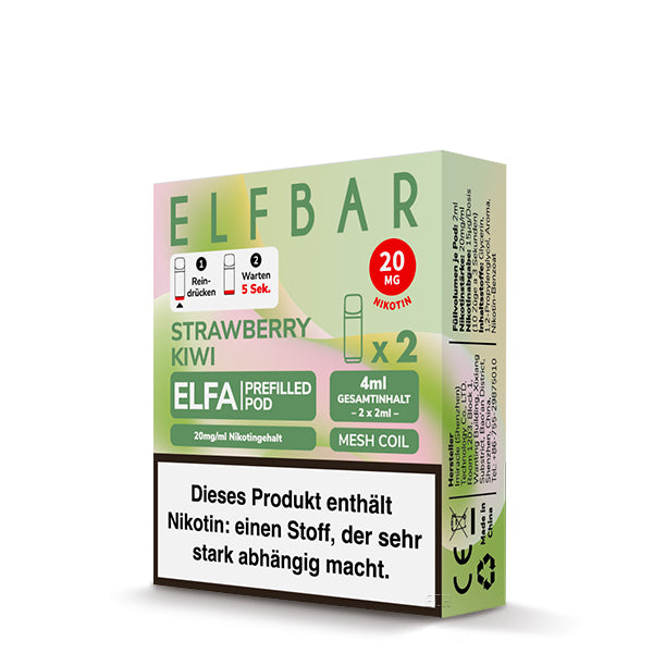 ELFA Pod - Strawberry Kiwi - 2er Pack