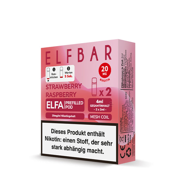 ELFA Pod - Strawberry Raspberry - 2er Pack