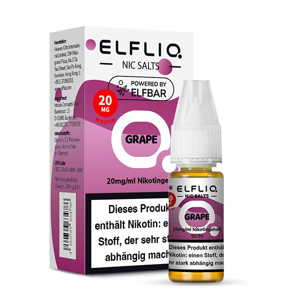 Elfliq by Elfbar Grape / 20mg/ml