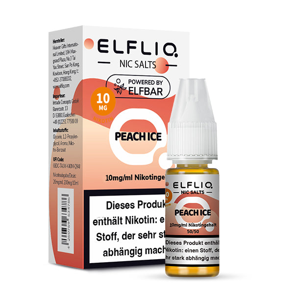 Elfliq by Elfbar Peach Ice / 10mg/ml