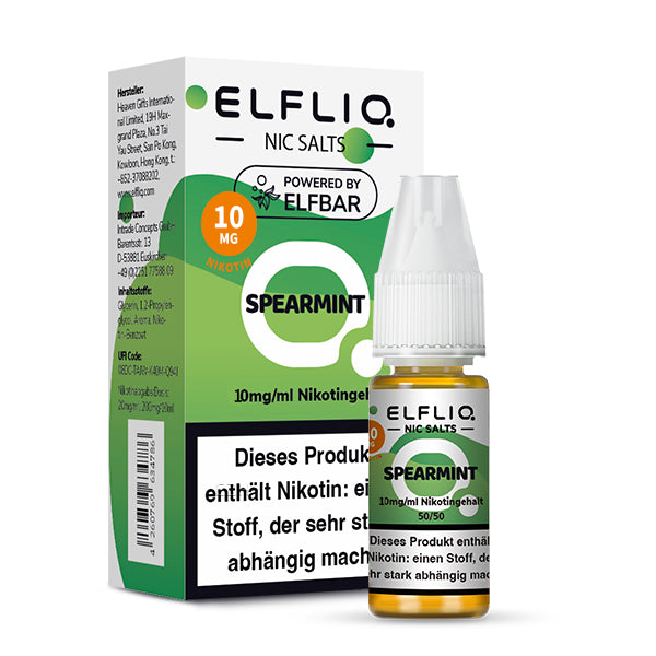 Elfliq by Elfbar Spearmint / 10mg/ml