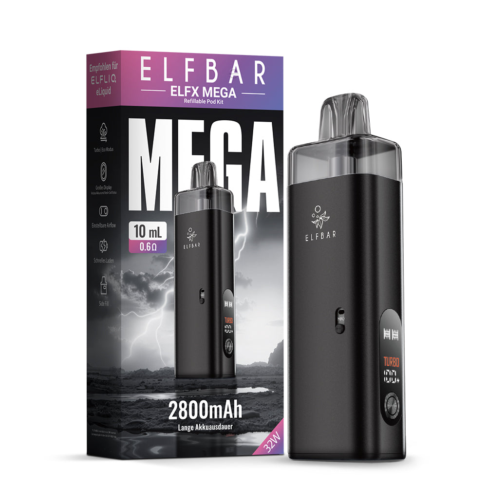 Elfbar - ELFX MEGA Black