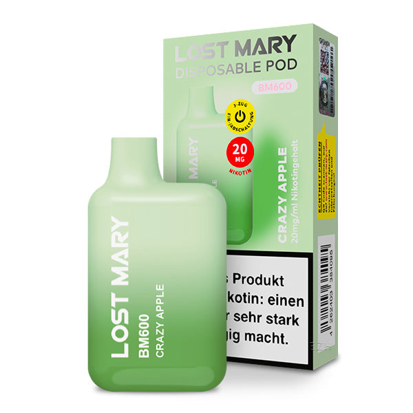 Lost Mary BM600 - Crazy Apple (Double Apple)