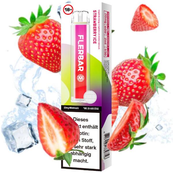 Flerbar M - Strawberry Ice