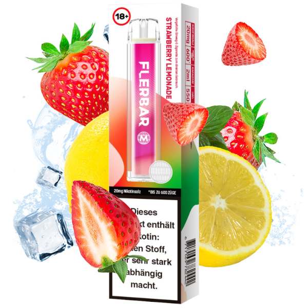 Flerbar M - Strawberry Lemonade