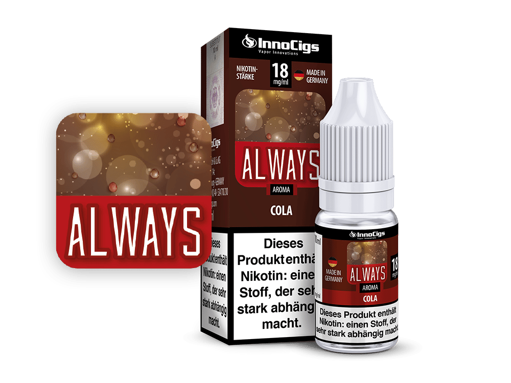 Always Cola Aroma - Liquid für E-Zigaretten
