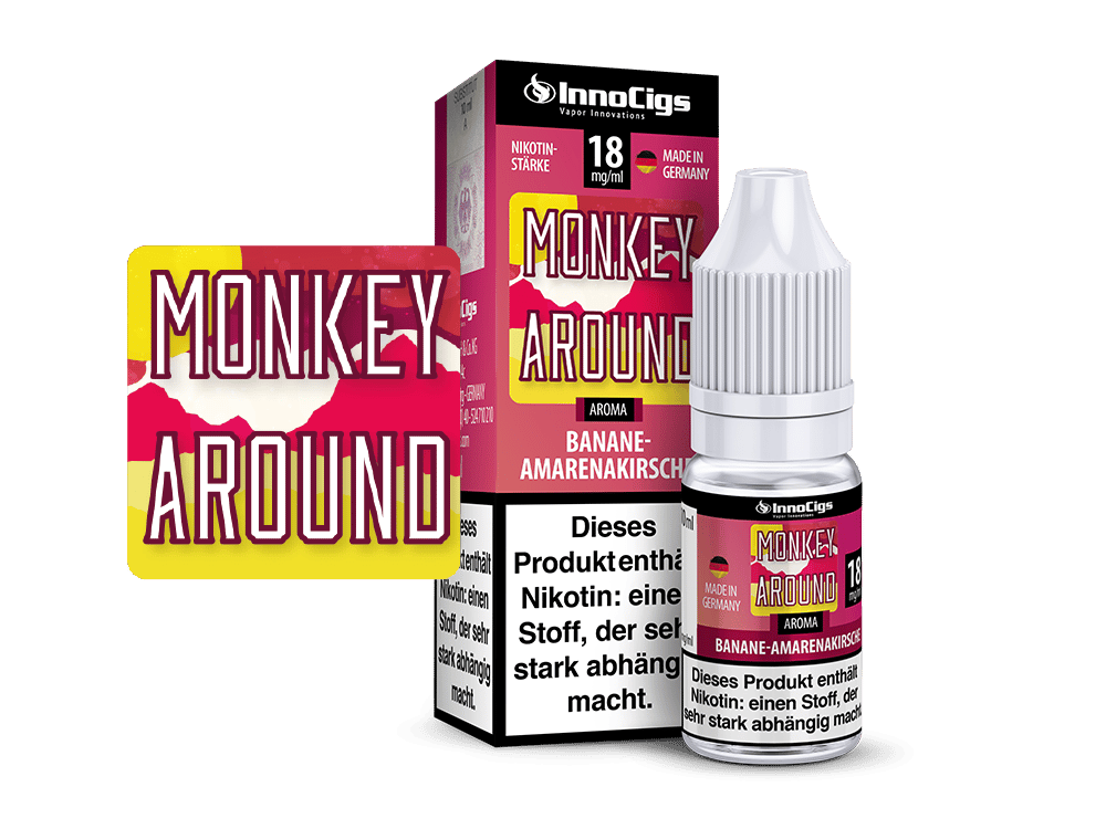 Monkey Around Bananen-Amarenakirsche Aroma - Liquid für E-Zigaretten