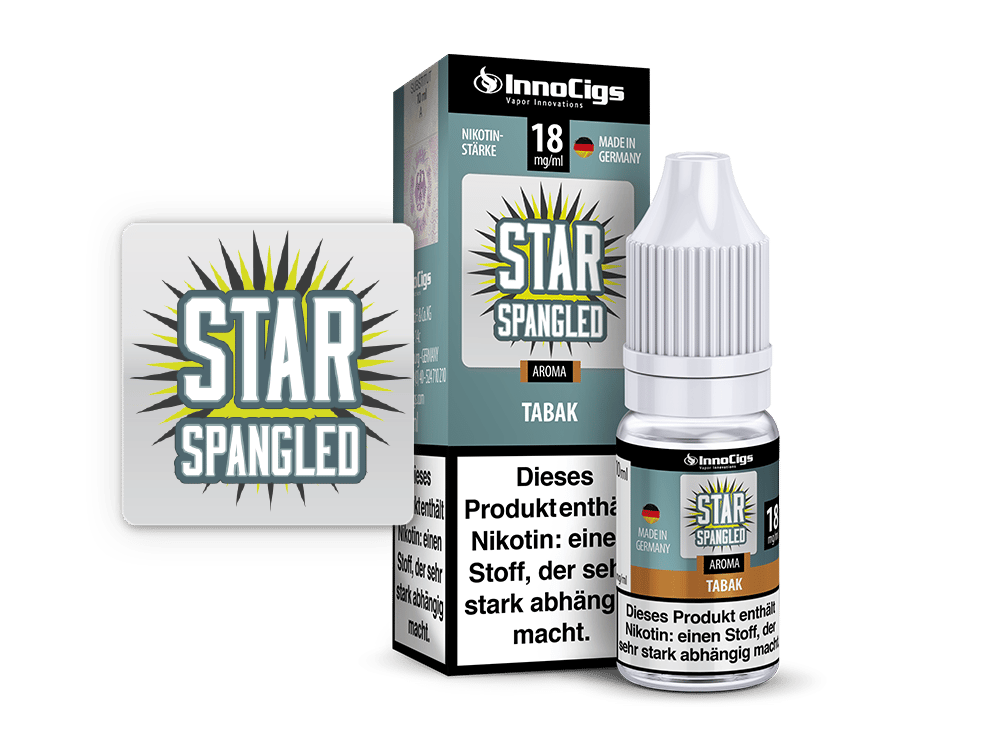 Star Spangled Tabak Aroma - Liquid für E-Zigaretten