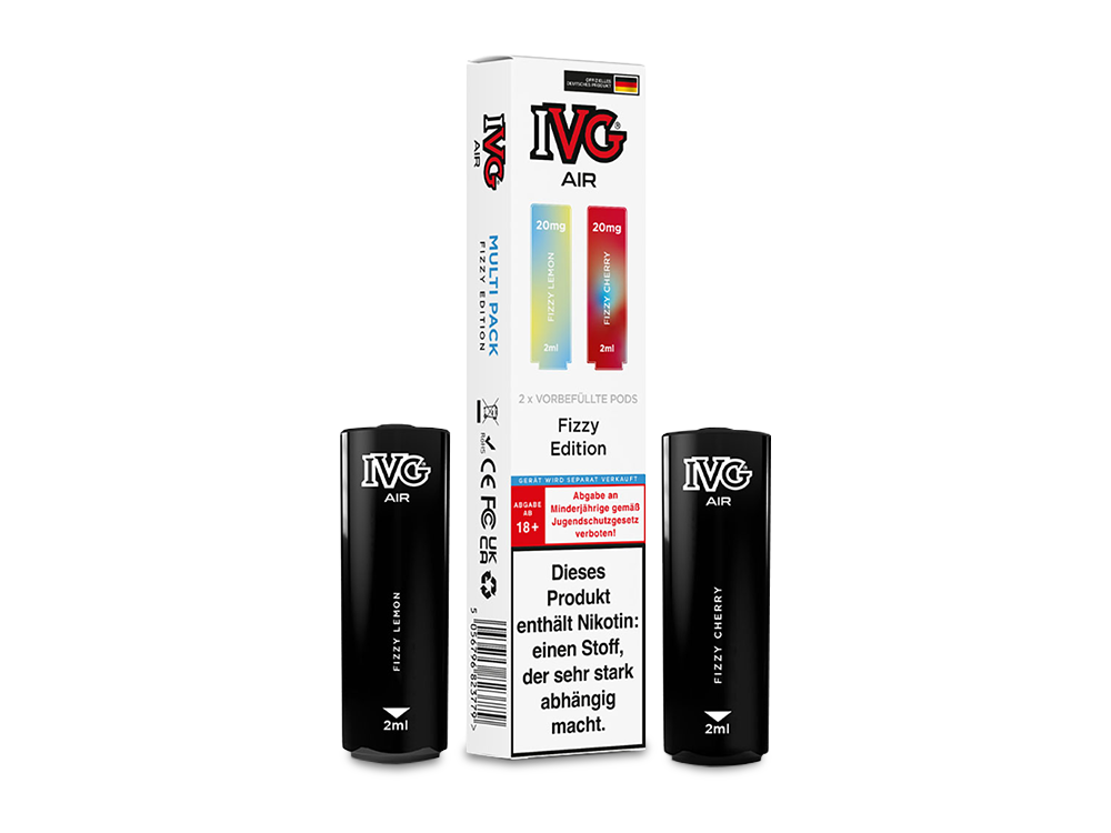 IVG AIR Pod Multi Flavour Edition (2 Stück pro Packung) - Blue Raspberry Edition