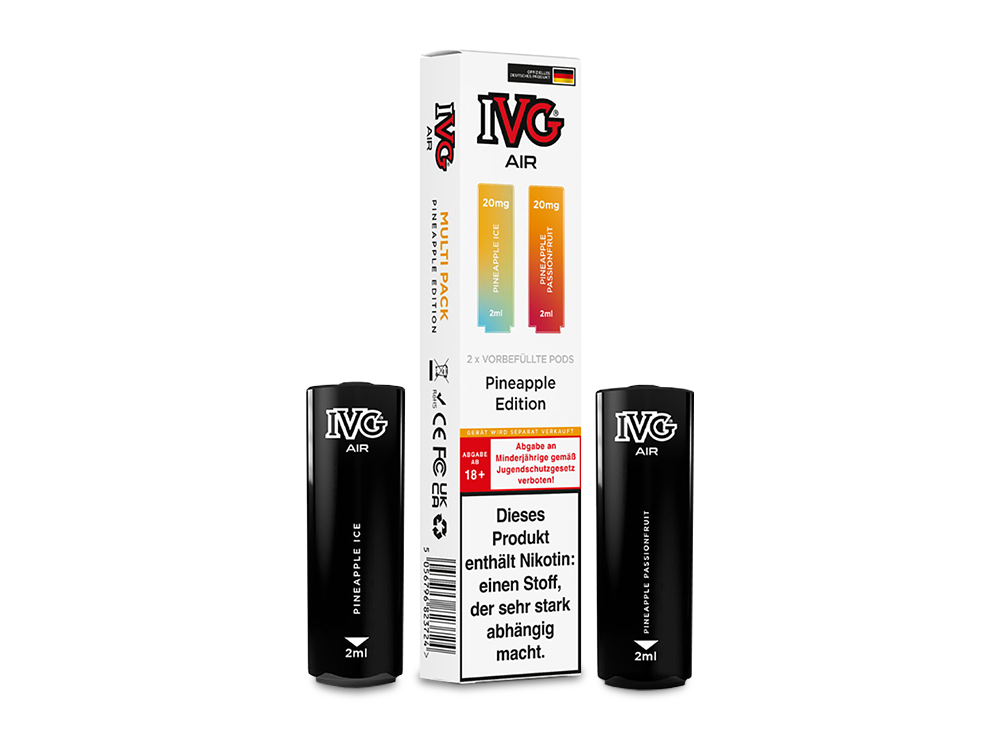 IVG AIR Pod Multi Flavour Edition (2 Stück pro Packung) - Blue Raspberry Edition