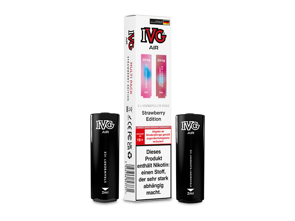IVG AIR Pod Multi Flavour Edition (2 Stück pro Packung) - Blue Raspberry Edition