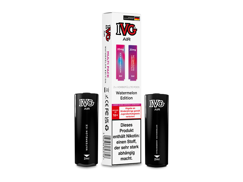 IVG AIR Pod Multi Flavour Edition (2 Stück pro Packung) - Blue Raspberry Edition