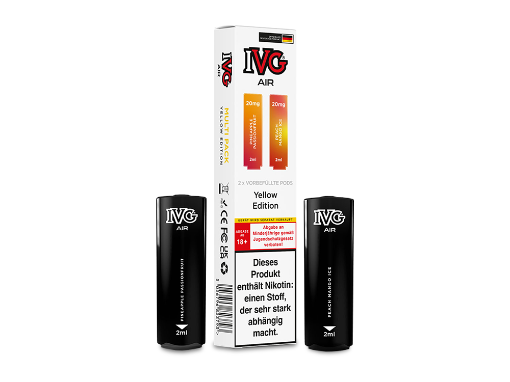 IVG AIR Pod Multi Flavour Edition (2 Stück pro Packung) - Blue Raspberry Edition
