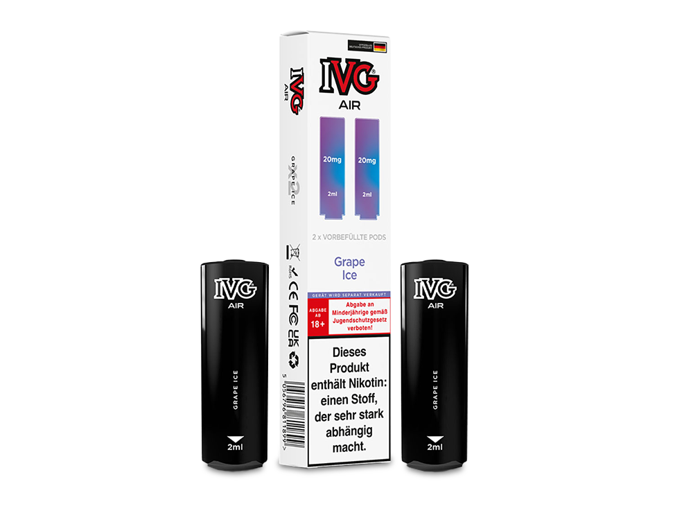 IVG AIR Pod (2 Stück pro Packung) - Blue Raspberry Ice