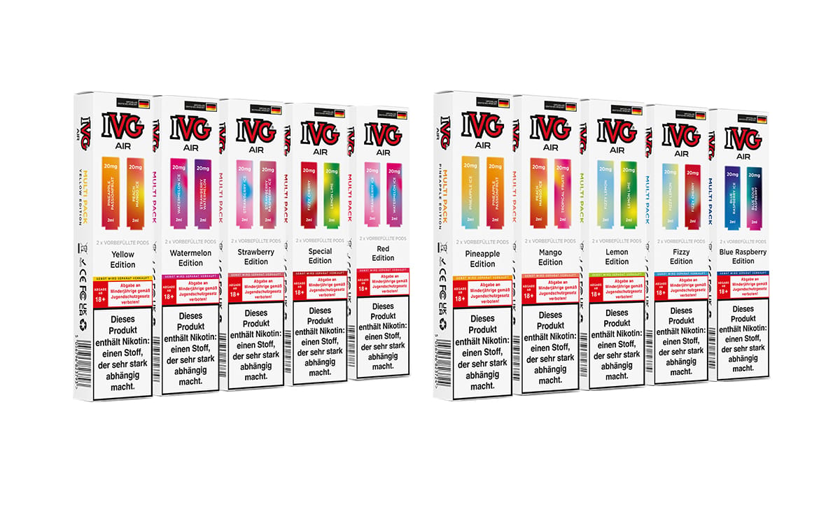 IVG AIR Pod Multi Flavour Edition - 2er Pack