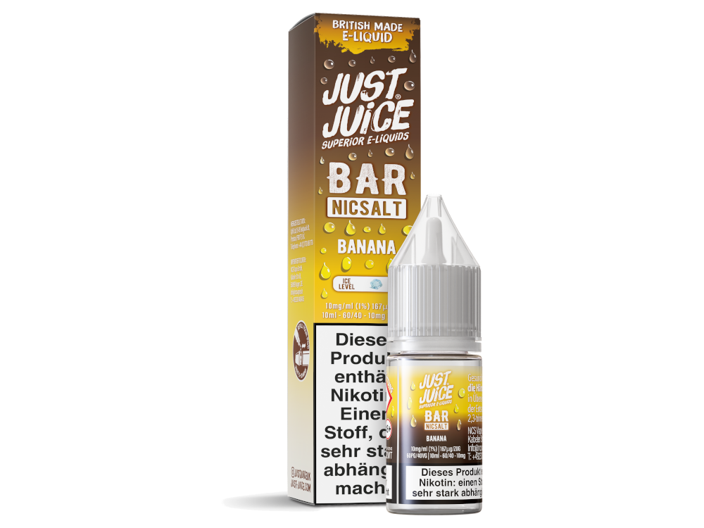 Just Juice - Bar - Liquid - Banana