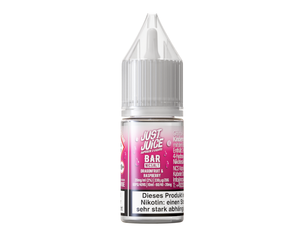 Just Juice - Bar - Liquid - Dragonfruit & Raspberry