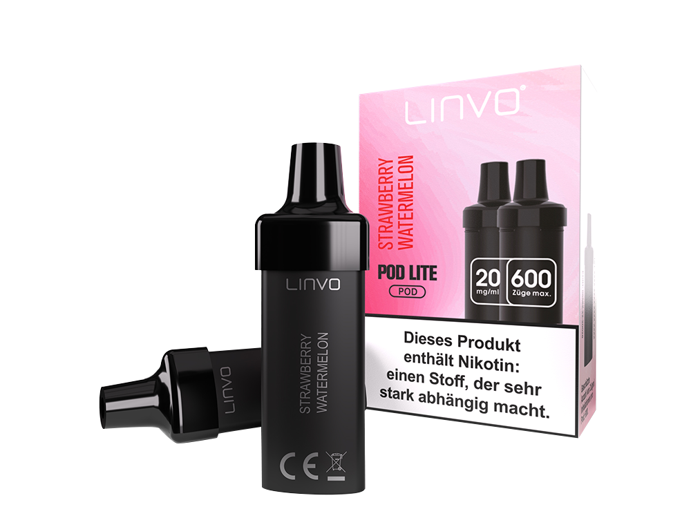 Linvo - Pod Lite Cartridge (2 Stück pro Packung) - Banana Ice Cream