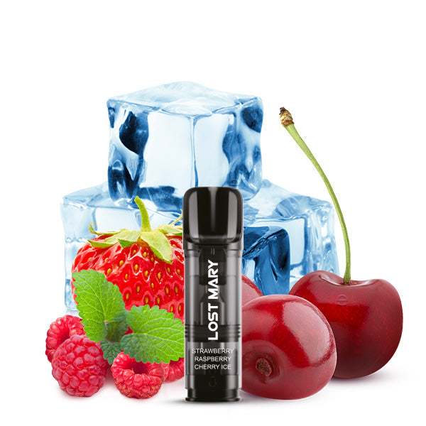 TAPPO Pod - Strawberry Raspberry Cherry Ice - 2er Pack