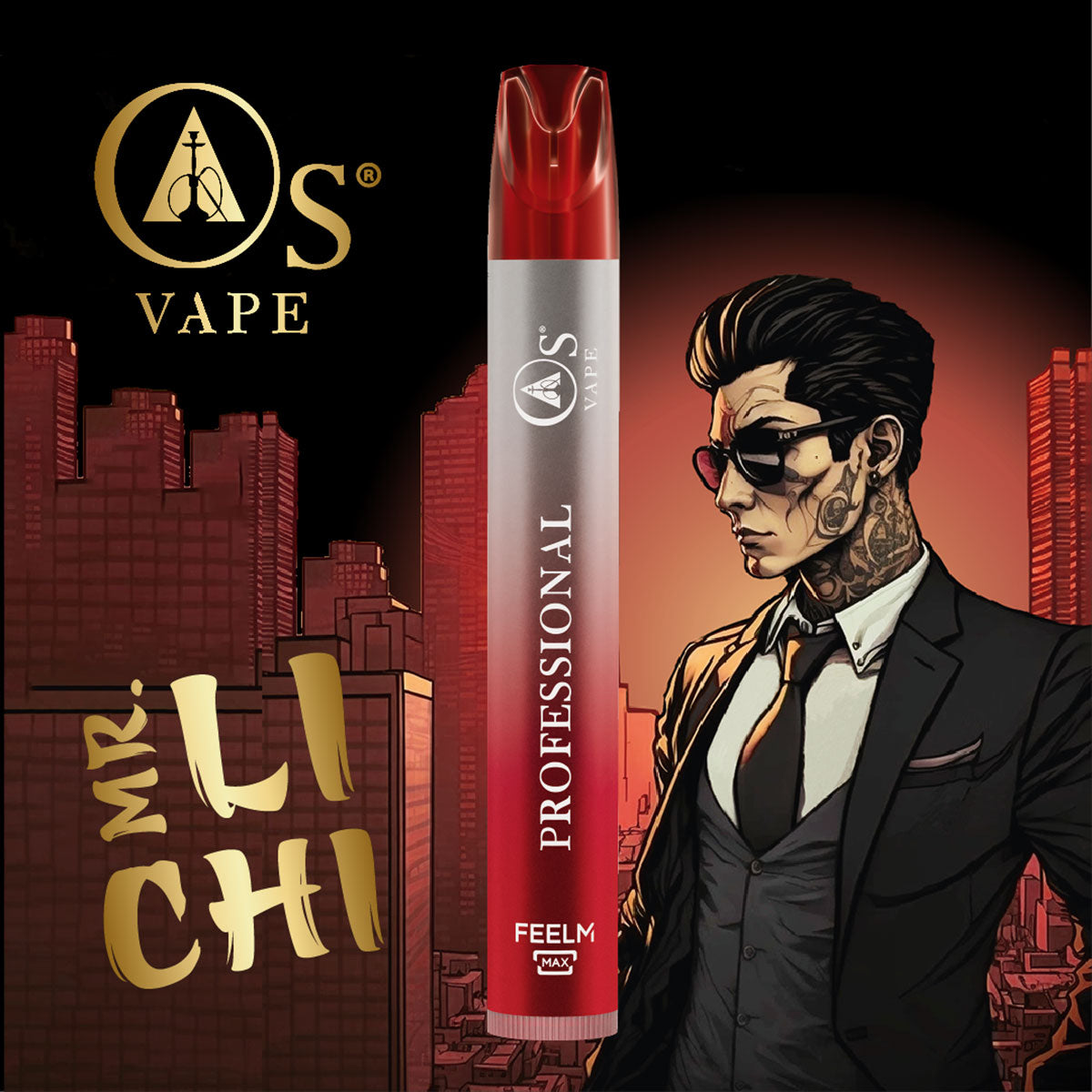 Os Vape - Mr. Li Chi (Litchie)