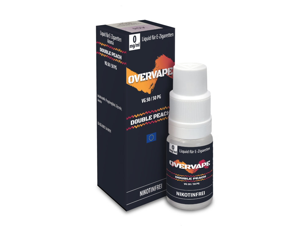 Overvape - Nikotinsalz Liquid - Double Peach