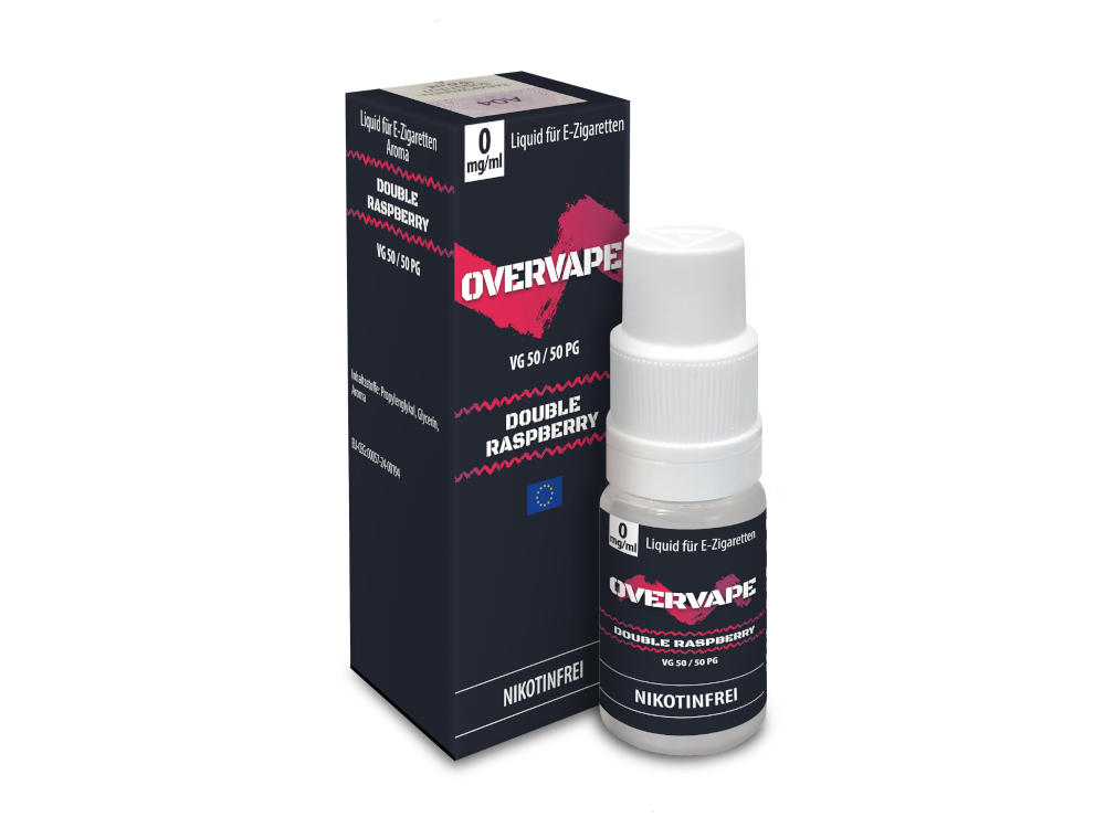 Overvape - Nikotinsalz Liquid - Double Raspberry