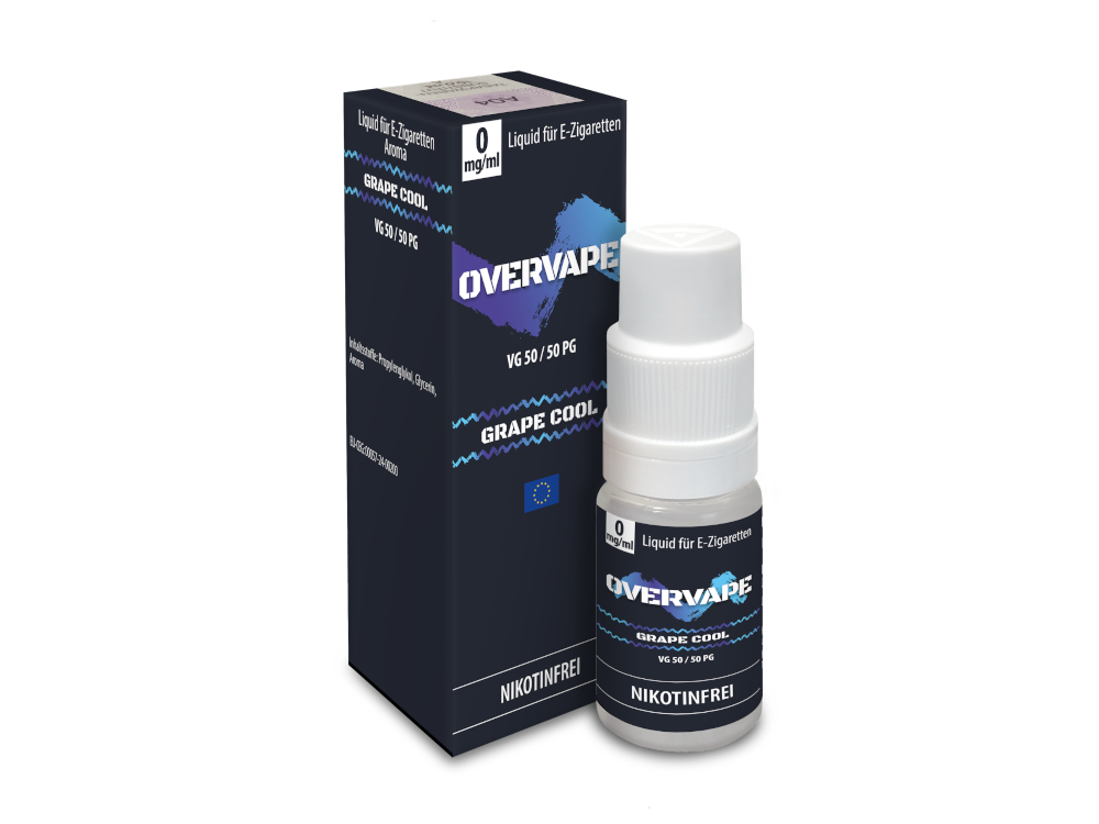Overvape - Nikotinsalz Liquid - Grape Cool